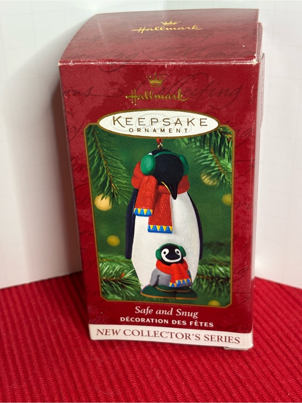 Hallmark “Safe and Snug” Penguins Christmas Ornament